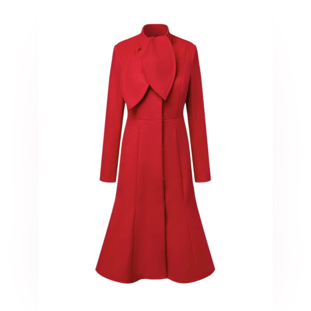 New Elegant Coat Dress - Picture 6 of 10